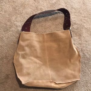 Wilson’s Leather Suede shoulder bag